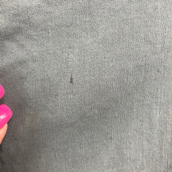 NWT Eileen Fisher Linen Blend Dapple Short Skirt Gray Size 14 - Picture 12 of 16